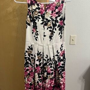 White House Black Market Elegant White Dress
